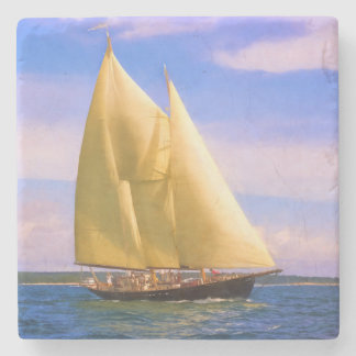 Porta-copo De Pedra Navegando Pelo Som