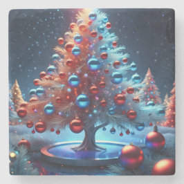 Porta-copo De Pedra Navidad 1 - 002