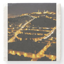 Nazareth à noite, montanha-russa