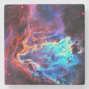 Porta-copo De Pedra Nebulosa de estrela composta por cores para inspir
