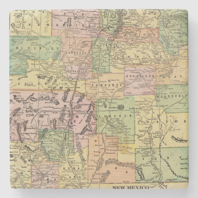 Porta-copo De Pedra New mexico (Frente)