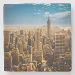 Porta-copo De Pedra New York