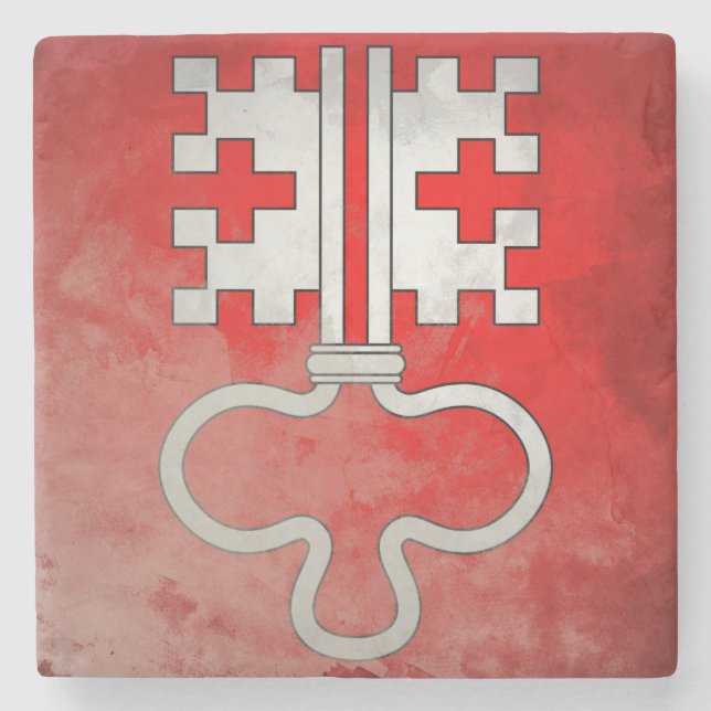 Porta-copo De Pedra Nidwalden (Frente)