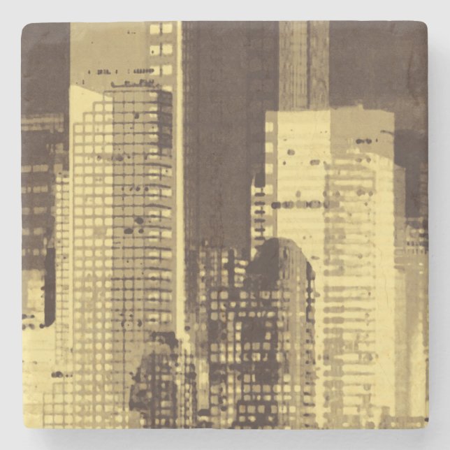 Porta-copo De Pedra Nightline III (Frente)