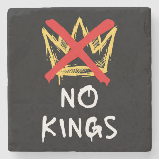 Porta-copo De Pedra No Kings America Protest Democracy Anti-Trump I