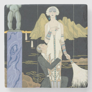 Porta-copo De Pedra Noite, 1925 (impressão do pochoir)