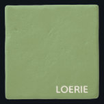 Porta-copo De Pedra Nome da cor verde da Loerie<br><div class="desc">Nome da cor verde da Loerie</div>