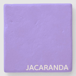 Porta-copo De Pedra Nome de cor púrpura Jacaranda