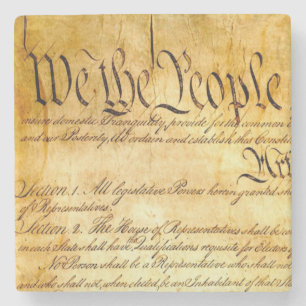 Porta-copo De Pedra Nós somos as Pessoas - Constituição