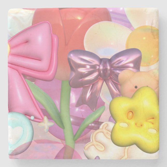 Porta-copo De Pedra Notebook de fotos espiral (Frente)