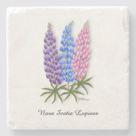 Porta-copo De Pedra Nova Scotia Lupines