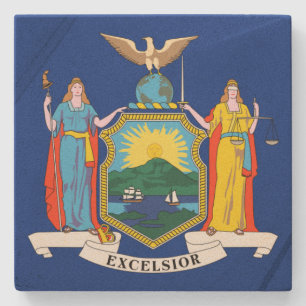 Porta-copo De Pedra Nova York: O Estado Imperial, Bandeira da Grande M