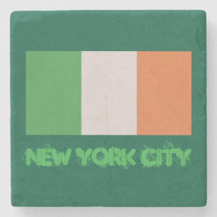 Porta-copo De Pedra Novo souvenir irlandês americano de Nova York, ban