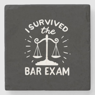 Porta-copo De Pedra O Advogado Sobreviveu Ao Exame De Bar