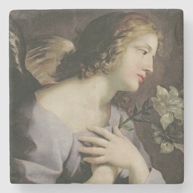 Porta-copo De Pedra O anjo do aviso, c.1650 (Frente)