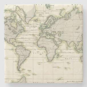 Porta-copo De Pedra O barómetro médio