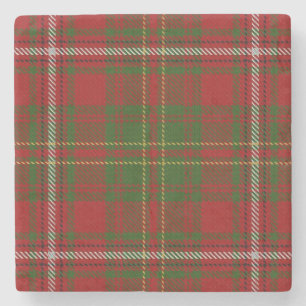 Porta-copo De Pedra O clã escocês velho da taberna faz feno o Tartan