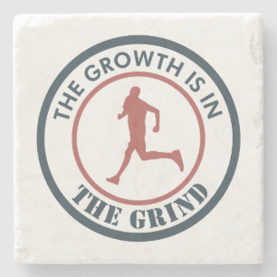 Porta-copo De Pedra O Crescimento Está No Curso