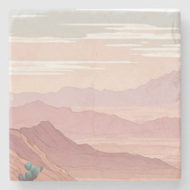 Porta-copo De Pedra O Deserto