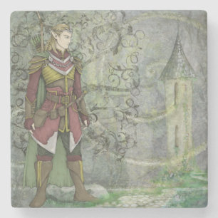 Porta-copo De Pedra O Elven Wanderer volta