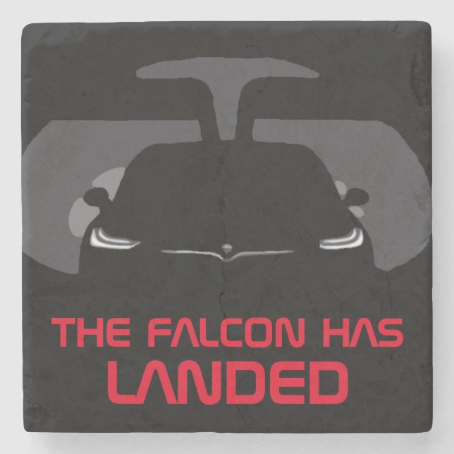 PORTA-COPO DE PEDRA O FALCON DESEMBARCOU (Frente)