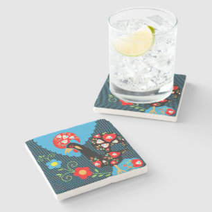 Porta-copo De Pedra O galo de Portugal