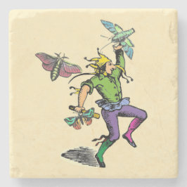 Porta-copo De Pedra O Homem da Luz