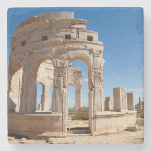 Porta-copo De Pedra O Mercado, Leptis Magna, Distrito de Al Khums