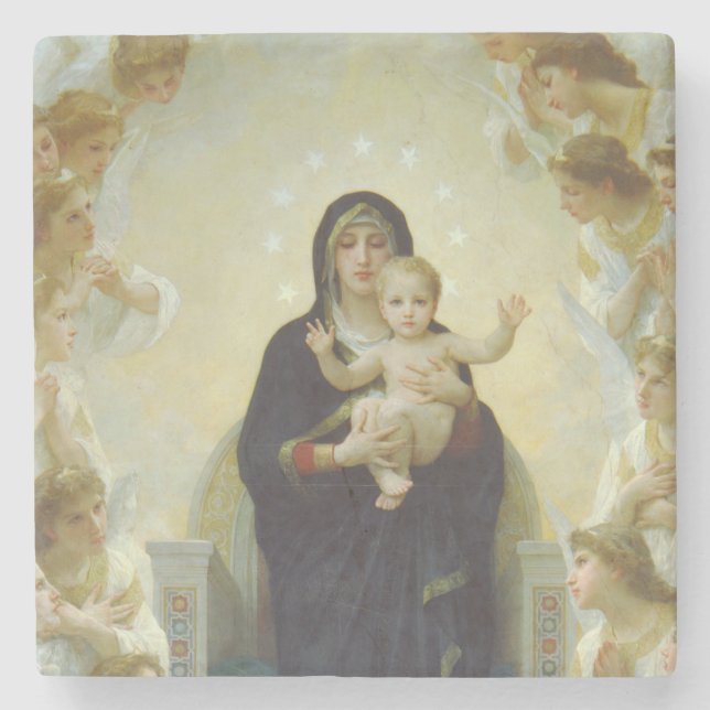 Porta-copo De Pedra O Natal da Adoração (Frente)