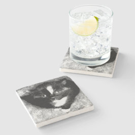 Porta-copo De Pedra O Observador Silencioso