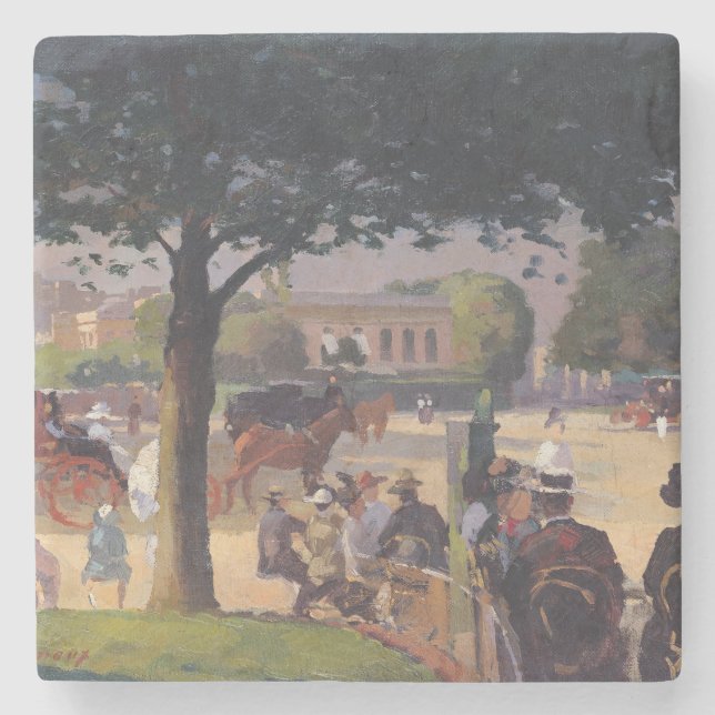 Porta-copo De Pedra O Palais aumentou, Paris (Frente)