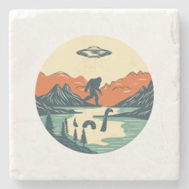 Porta-copo De Pedra O pano de fundo mítico