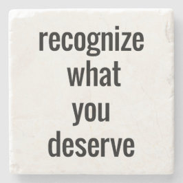 Porta-copo De Pedra O Que Você Merece Porta copos Marble Stone