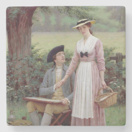 Porta-copo De Pedra O Senhor de Burleigh e o Seu Prato