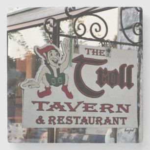 Porta-copo De Pedra O Troll Tavern, Helen Georgia,