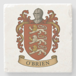Porta-copo De Pedra O'Brien Family Crest Keychain