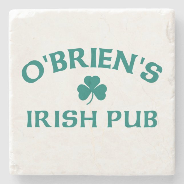 Porta-copo De Pedra O'Brien's Irish Pub (Frente)