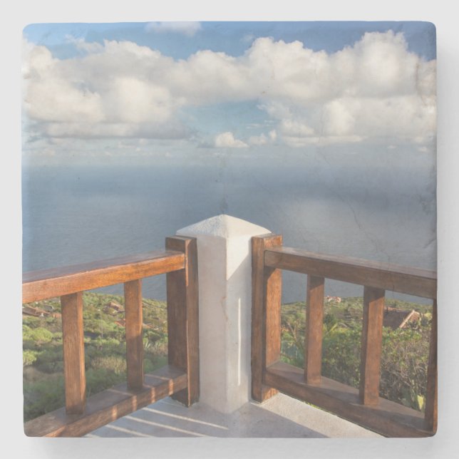 Porta-copo De Pedra Oceano Atlântico (Frente)