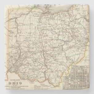 Porta-copo De Pedra Ohio 12