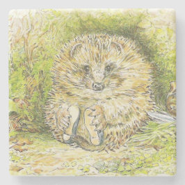 Porta-copo De Pedra Old Mr Prickly Pin (Hedgehog) (por Beatrix Potter)