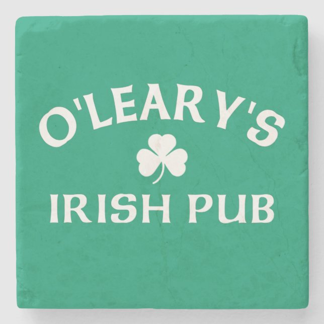 Porta-copo De Pedra O'Leary's Irish Pub (Frente)