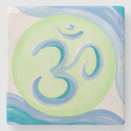 Porta-copo De Pedra Om Stone Porta copos