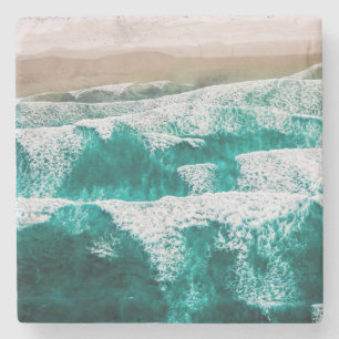 Porta-copo De Pedra Ondas