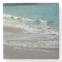 Ondas a Lapidar no Oceano Azul de Turquesa de Prai