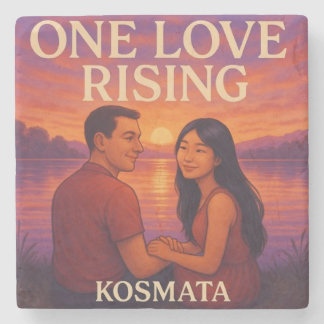 Porta-copo De Pedra One Love Rising - Untersetzer