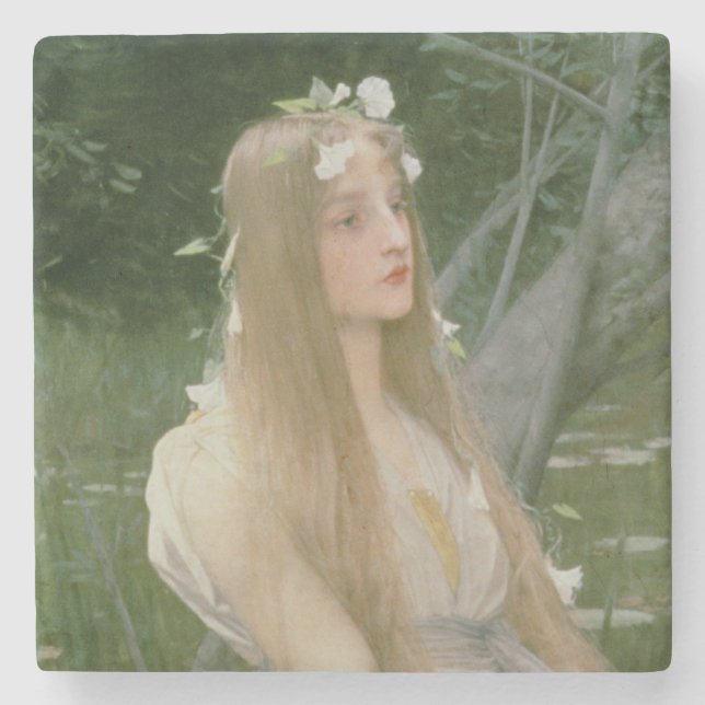 Porta-copo De Pedra Ophelia (óleo em canvas) (Frente)