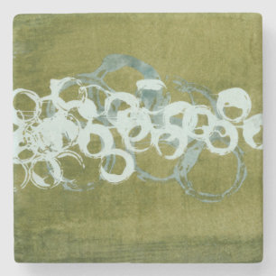 Porta-copo De Pedra Orcas Verdes I