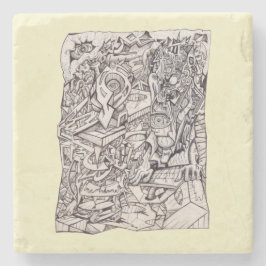 Porta-copo De Pedra Órgão de preocupações