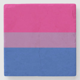 Porta-copo De Pedra Orgulho Bissexual (Bandeira Bi)