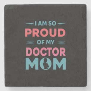Porta-copo De Pedra Orgulho Do Meu Médico Mãe
